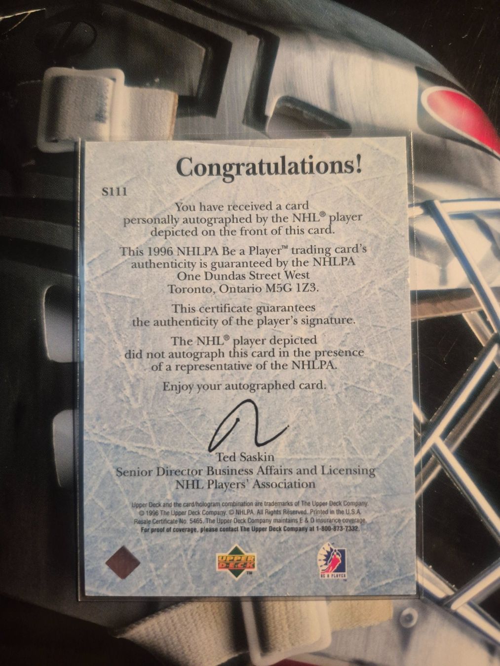 NHL Carte collezionabili: NHL Lyle Odelein Montreal Canadiens – Usato da Treiten venduto da Sauber73 1