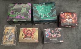 Sealed TCG Sammlung Pokemon/One Piece/DB (Beschreibung)