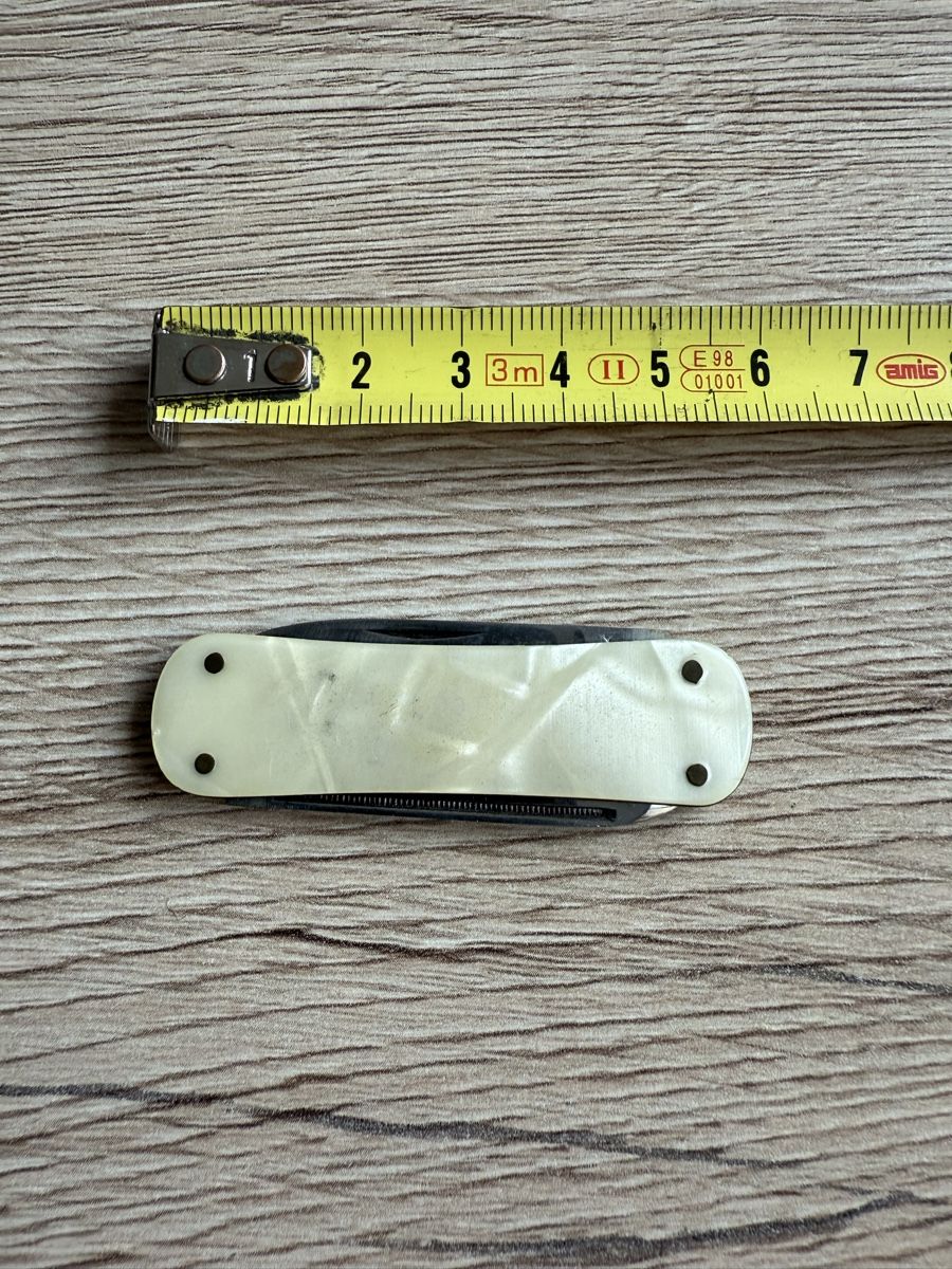 Couteaux de poche: Kleines Sackmesser Perlmuttoptik mit Etui – D'occasion à Wettingen par Ni_la_lo 3