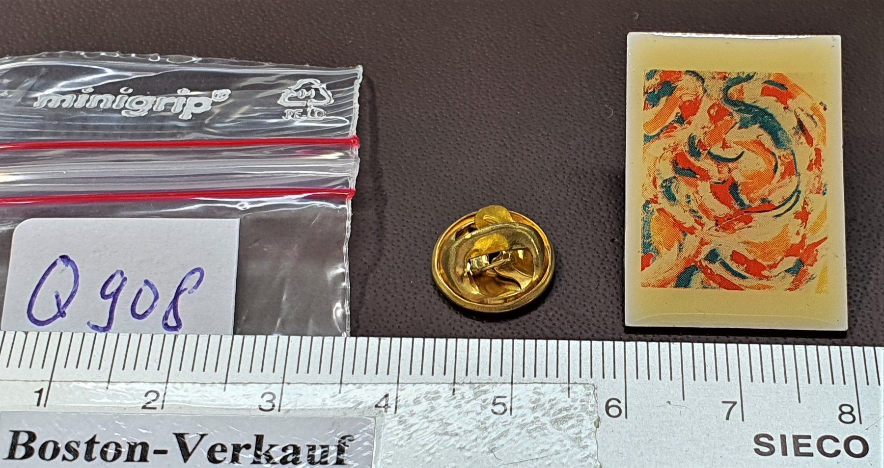 Poster & Bilder: Q908 - Kunst Pin Bild Wolf Bottinelli / Tiger 85 – Gebraucht aus Reinach BL von Boston-Verkauf 3