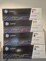 4 HP Toner 203X CF540X-CF543X Set neu in OVP