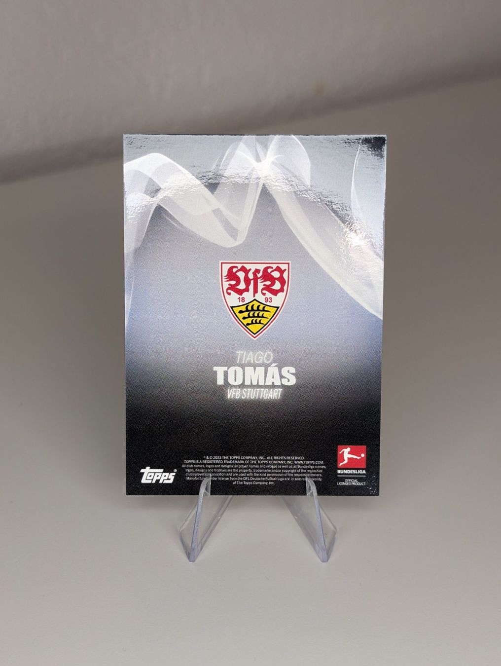 Topps Carte collezionabili: Tiago Tomàs 40/49 VFB Stuttgart Topps Finest – Nuovo (secondo la descrizione) da Hunzenschwil venduto da BRPCards 2