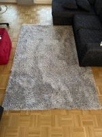 Hochflor-Teppich ASKO (160 x 220 cm) – Grau
