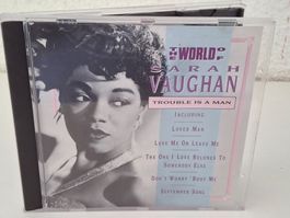CD Sarah Vaughan  -The World of 😎