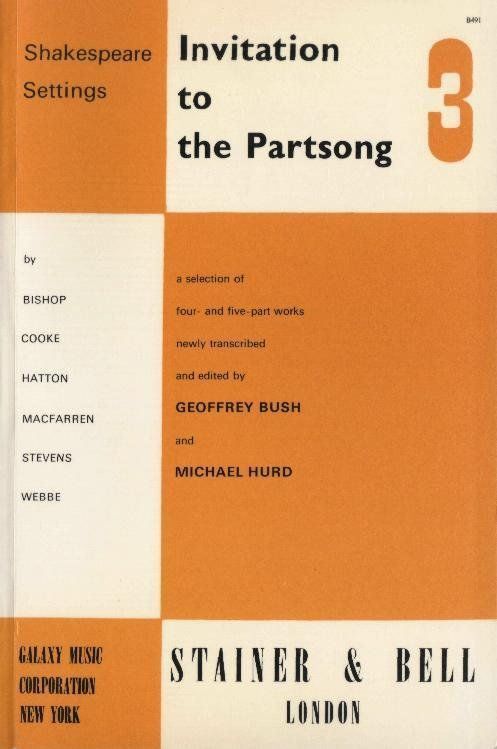 Libri: Invitation to Partsong Vol 1-5 – Nuovo (secondo la descrizione) da Neuchâtel venduto da Babotschk 2
