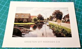Groeten Uit Noorden Z-H Postkarte (NEU)