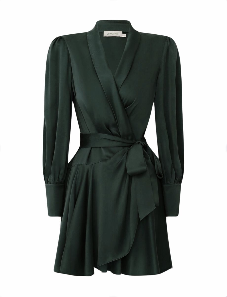 Zimmermann Vestiti: Zimmermann Silk Wrap Dress – Nuovo (secondo la descrizione) da St.Josefen venduto da lop_lh8d 4