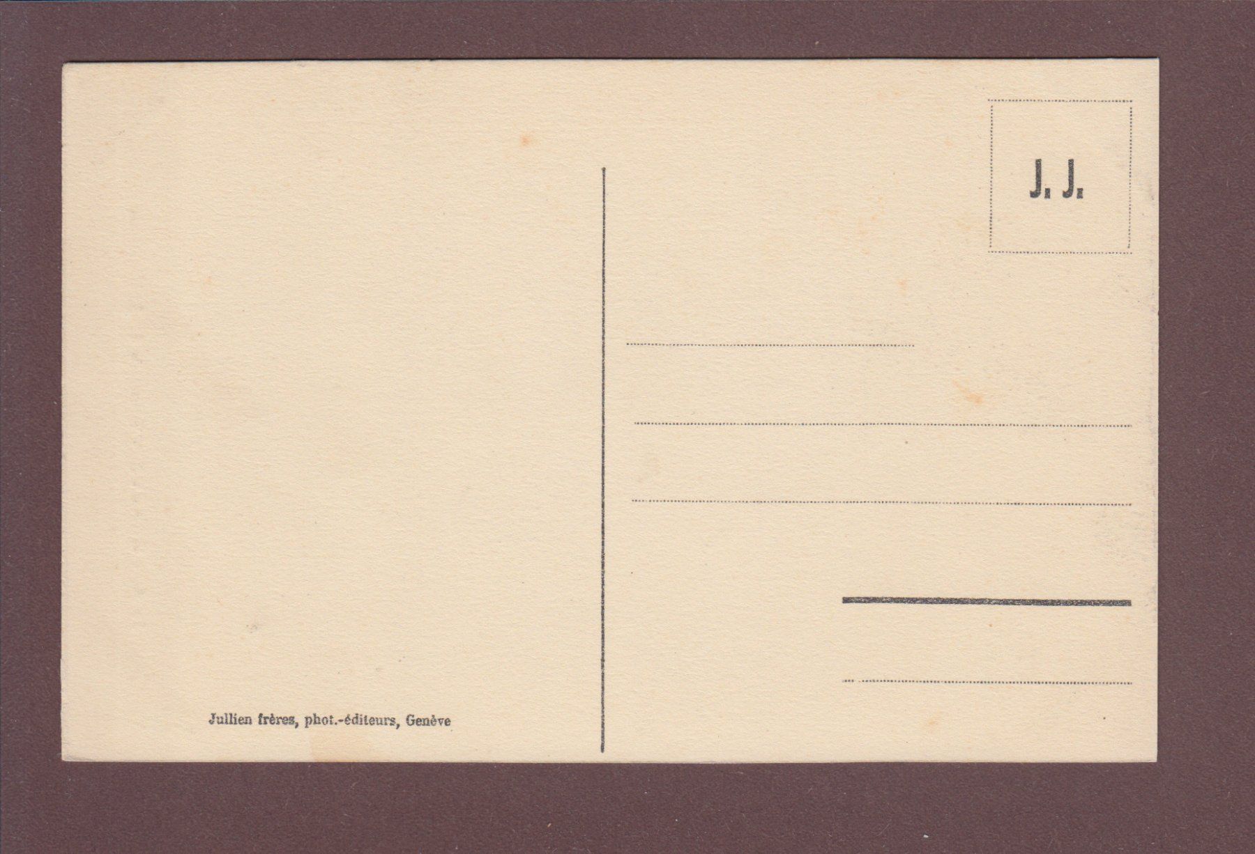Cartoline postali: GENEVE - Statue J.-J. Rousseau – Usato da Pully venduto da nicecards 1