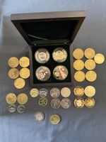 Souvenir-Münzsammlung: Monaco, Disneyland, Europa…