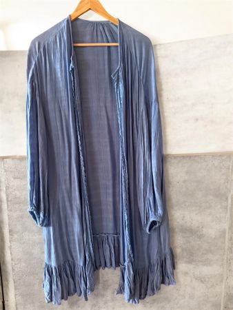 Leichter blauer Cardigan – Grösse L