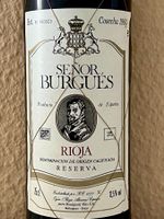 RIOJA SENOR BURGUES 1993