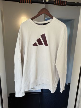 Pullover Adidas beige Grösse L leichte Flecken