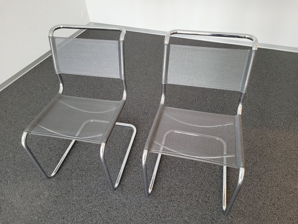 2x Freischwinger Thonet S 33 N 1