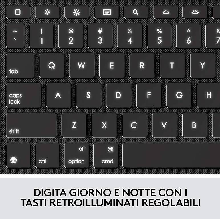 Tastaturen: Logitech Combo TASTIERA Touch per iPad  – Gebraucht aus Agno von SanteCkst 4