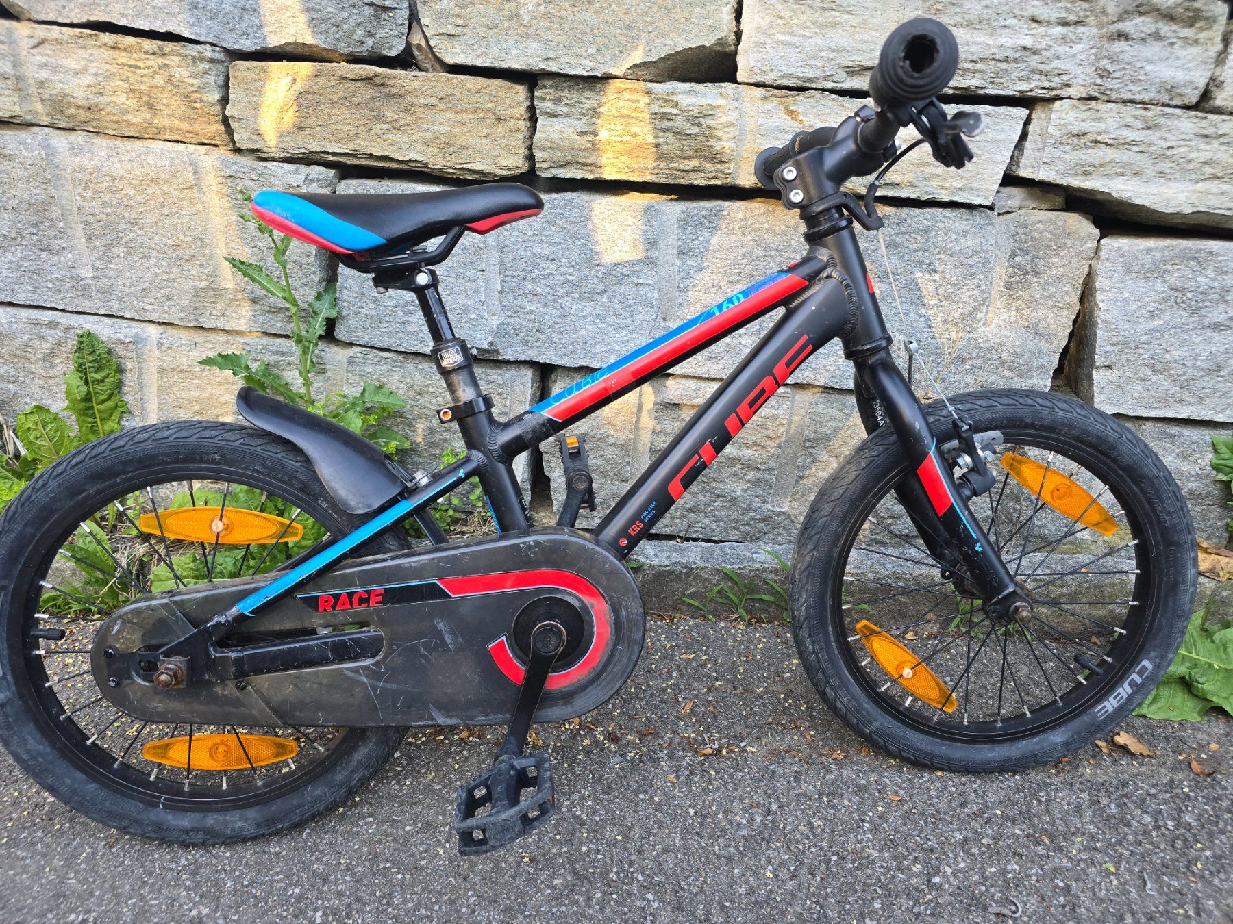 Cube Biciclette: Kindervelo CUBE "Race" 16 Zoll – Usato da Bottmingen venduto da dietzi
