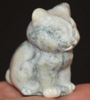 Deko Heilstein D-933 – Katze Leopard Skin Jasper