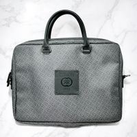 Cerruti 1881 Porte-ordinateur Logomania Grey bandoulière