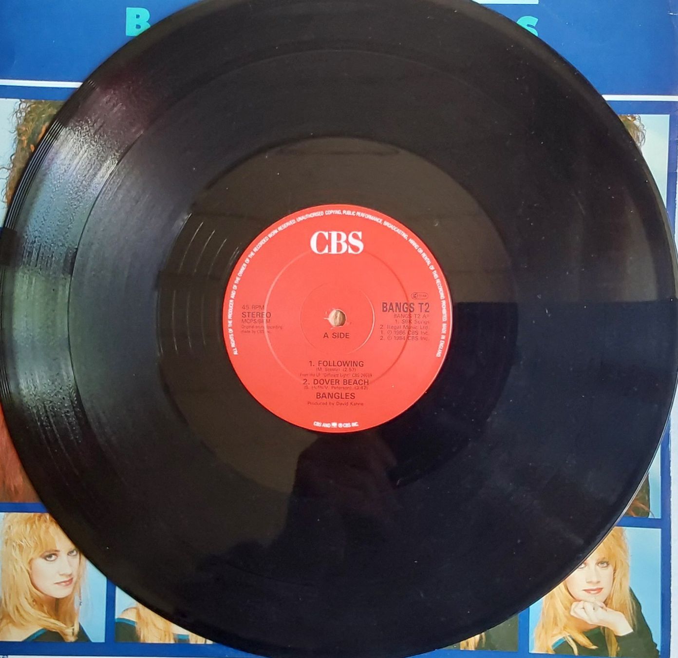 Vinyles: Vinyl Maxi Single - Bangles - Following - UK 87 – D'occasion à Villeret par Fil11 2