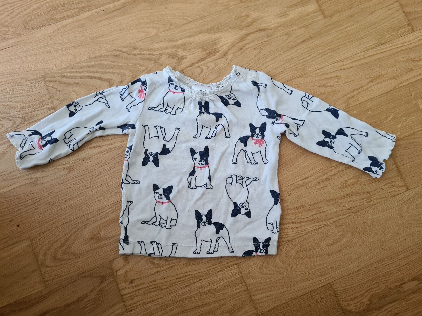 Carter's Maglioni & Felpe: Langarmshirt Hunde Muster Grösse 12M  – Usato da Horw venduto da Mirii91