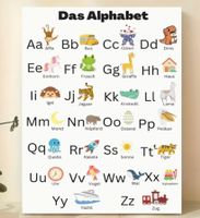 Das Alphabet Poster: spielerisch Deutsch lernen