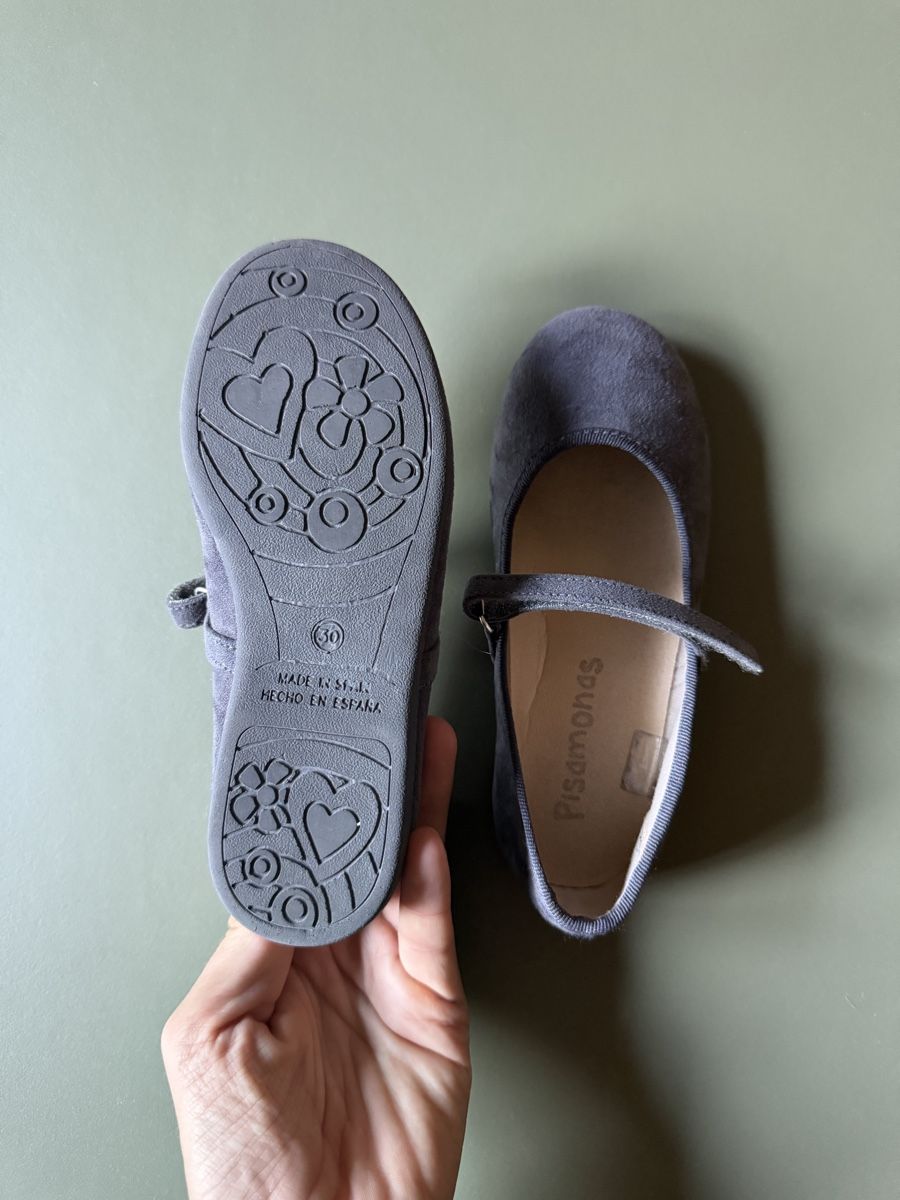 Schuhe für Mädchen: Pisamonas Wildleder Ballerinas – Gebraucht aus Zürich von ilanee 1