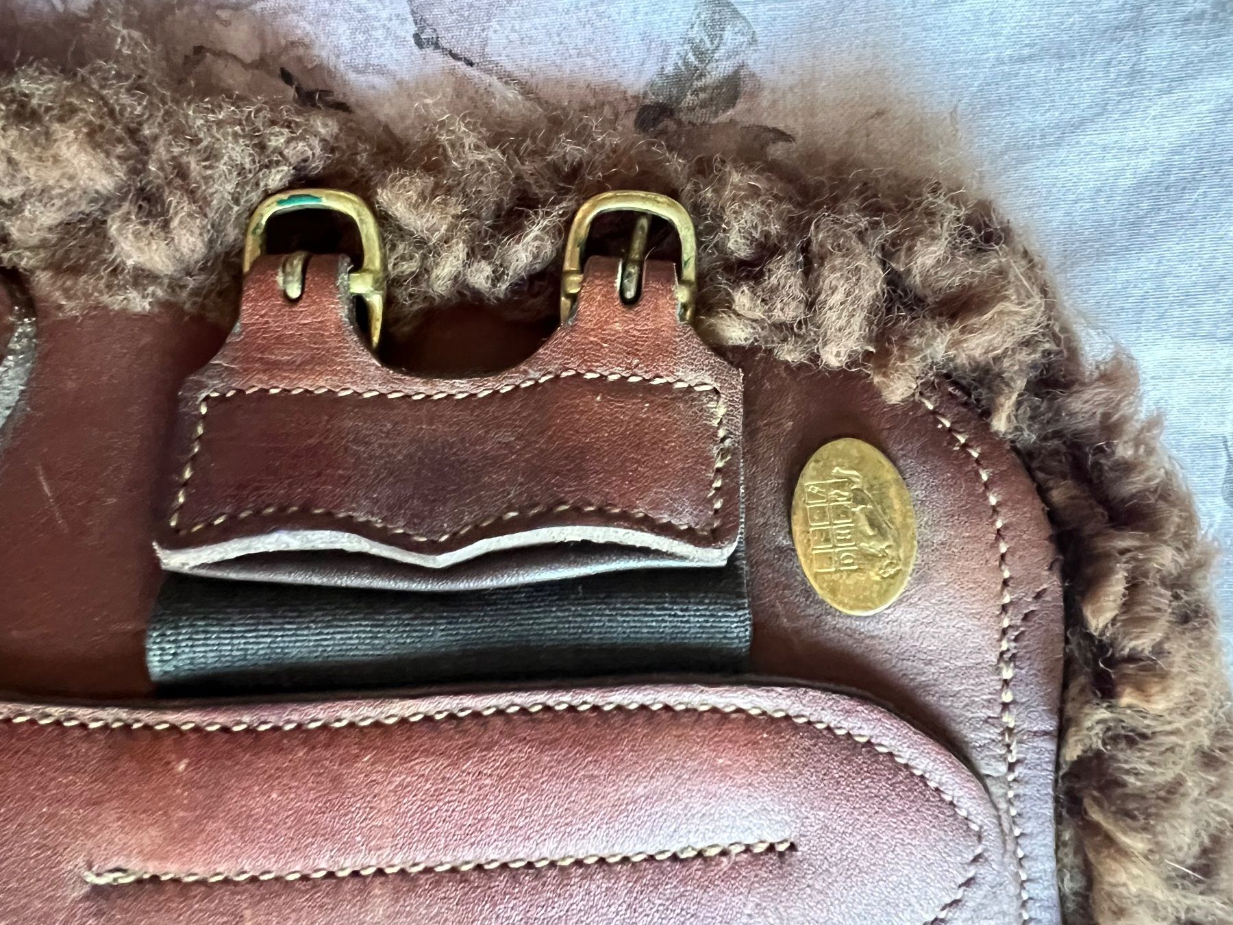 Stinchiere & Fasciature: Leder/Lammfell Gamaschen – Usato da Avry-sur-Matran venduto da nau_gw85 2