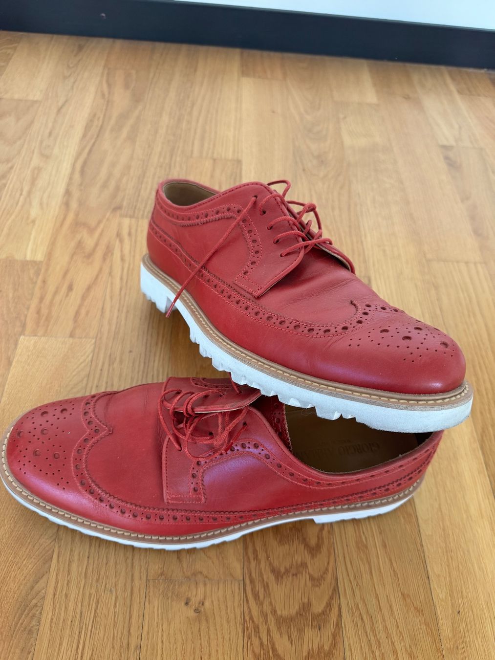 Armani Scarpe da uomo: Giorgio Armani Lederschuhe / Budapester – Usato da Zürich venduto da froschchen79 4