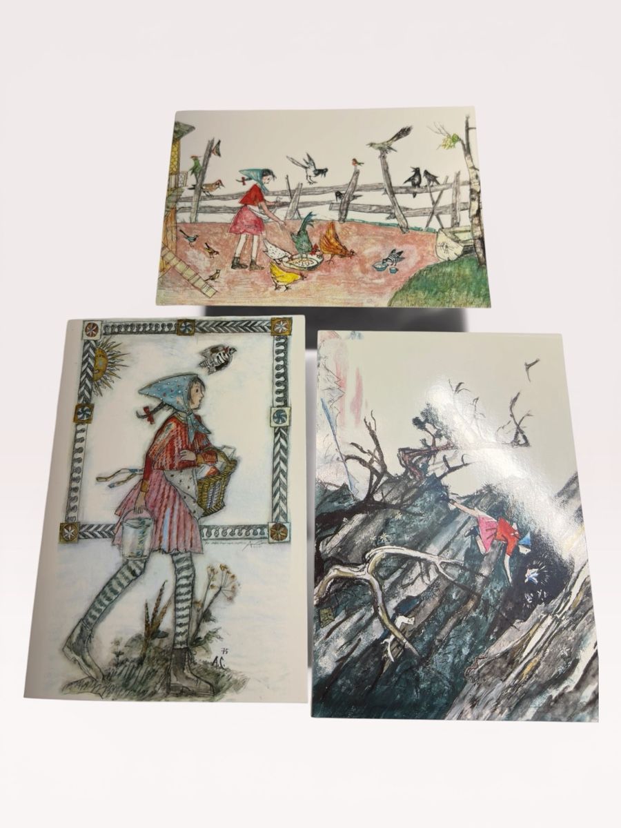 Karten: 6 kunstvolle Grusskarten , inkl. Couvert – Neu (gemäss Beschreibung) aus Zwingen von imh_bl67 5