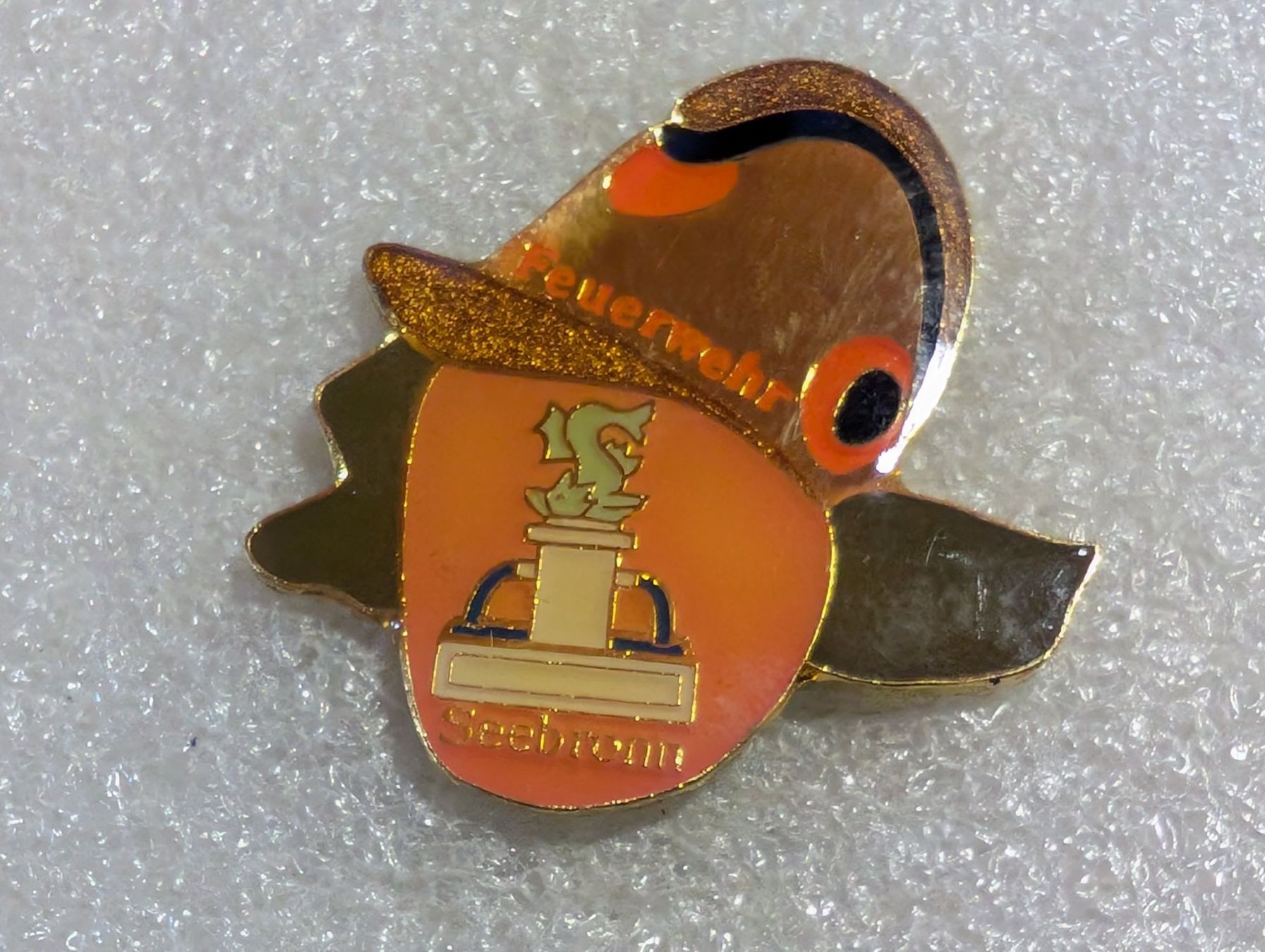 Placchette & Badge: Ansteckpin 135: Feuerwehr Seebronn – Usato da Oppligen venduto da Pin-Fall-Shop