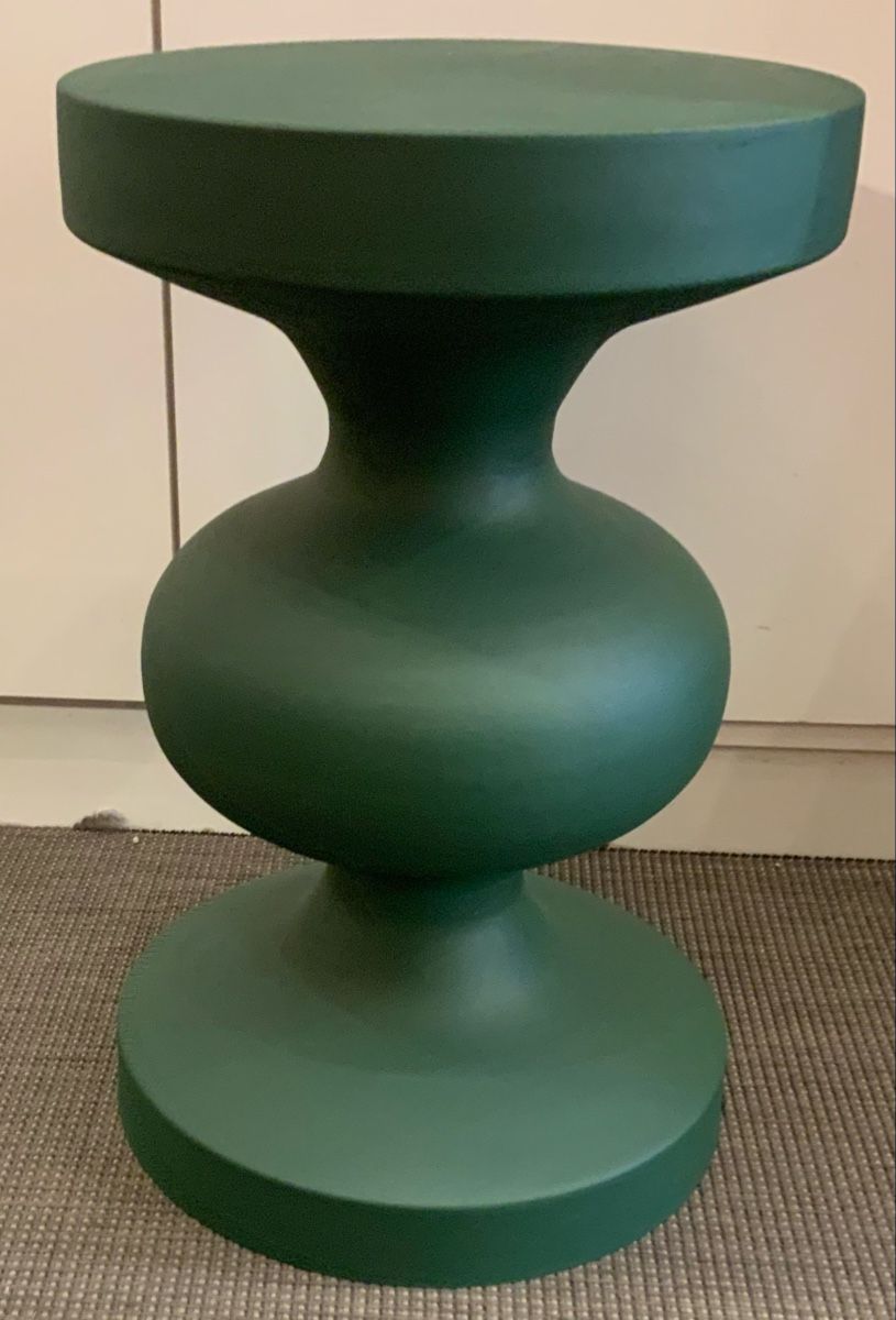 Tables: Table d’appoint Forms verte – D'occasion à rolle par Tontonjulot
