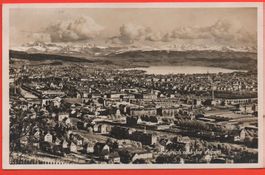 ZÜRICH und die Alpen