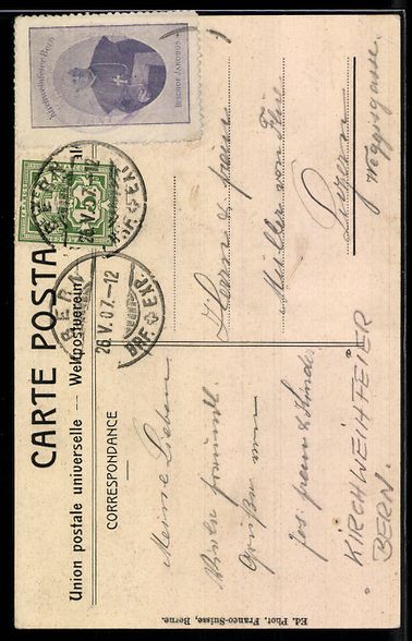 Cartoline postali: AK Bern, Kornhausbrücke mit Schänzli – Usato da Berlin venduto da bartko-reher 1
