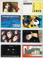 8 Telefonkarten Deutschland S-Serie 1993