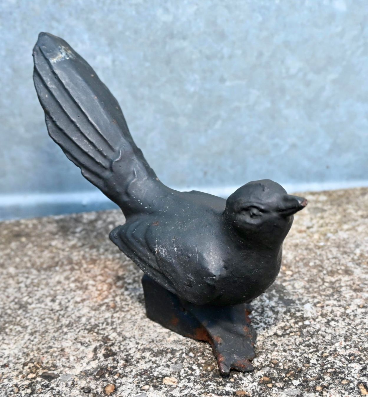 Figuren: alter GUSSEISEN Vogel gartenfigur etc B – Gebraucht aus Pfaffhausen von mono_rec 5