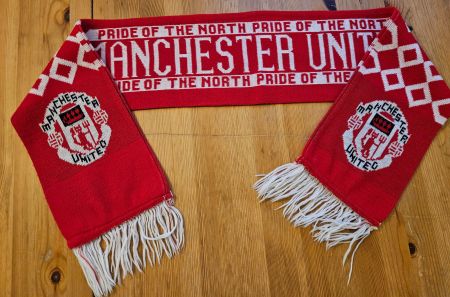 Manchester United Fan-Schal Pride of the North Fussball ManU