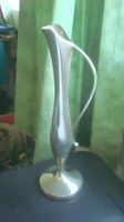 Kleine Metallvase Vintage 19 cm