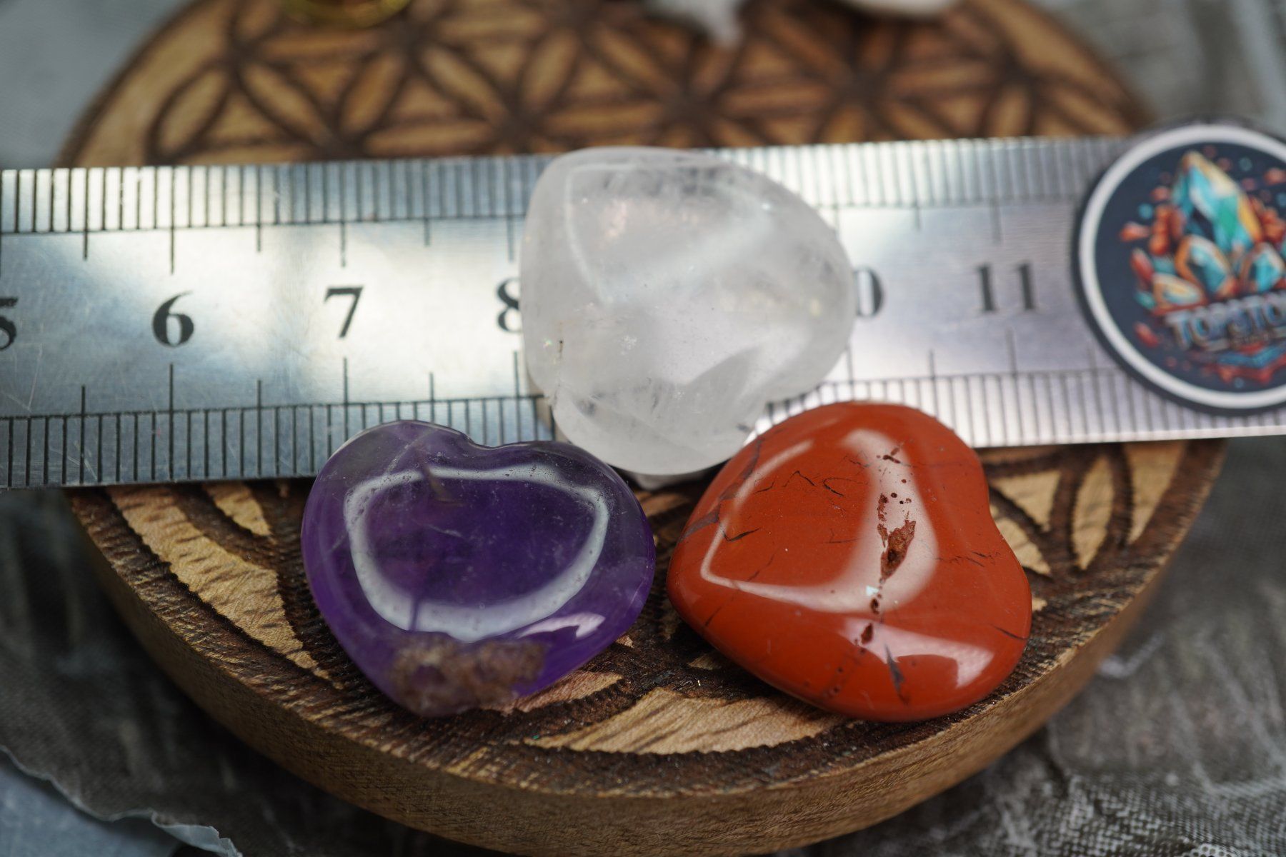 Minerali & Pietre curative: Herze Set   3 Stück      ab  1.- Räumung – Nuovo e nell'imballaggio originale da Eschenbach SG venduto da topstone 7