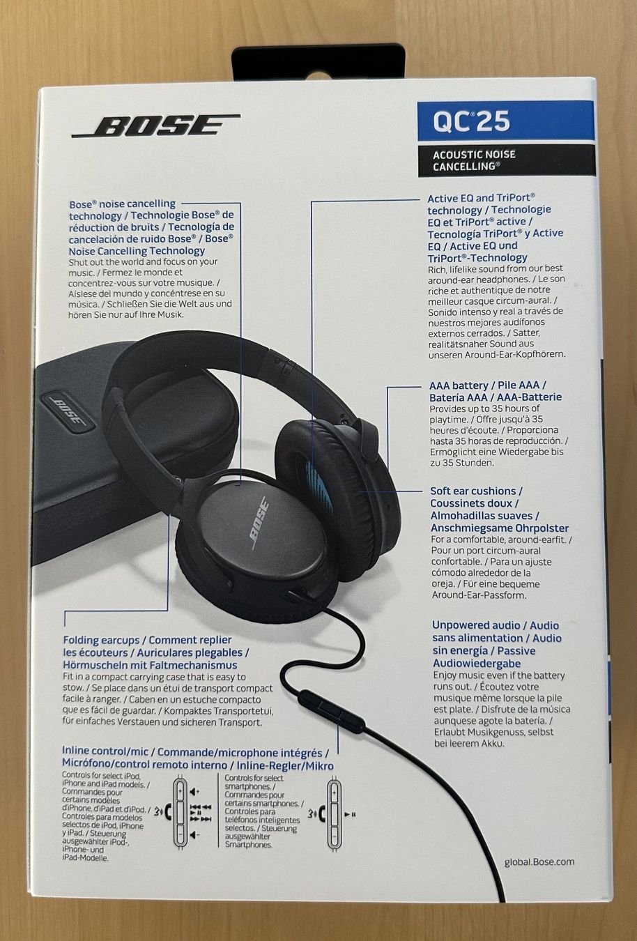 Bose Cuffie: Bose - QuietComfort 25 / 715053-0010 – Usato da Dielsdorf venduto da Empowered 5