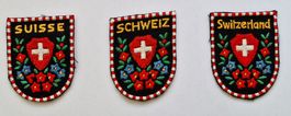 Lot8 Schweiz Suisse Switzerland Stoff Wappen Badge Stickerei