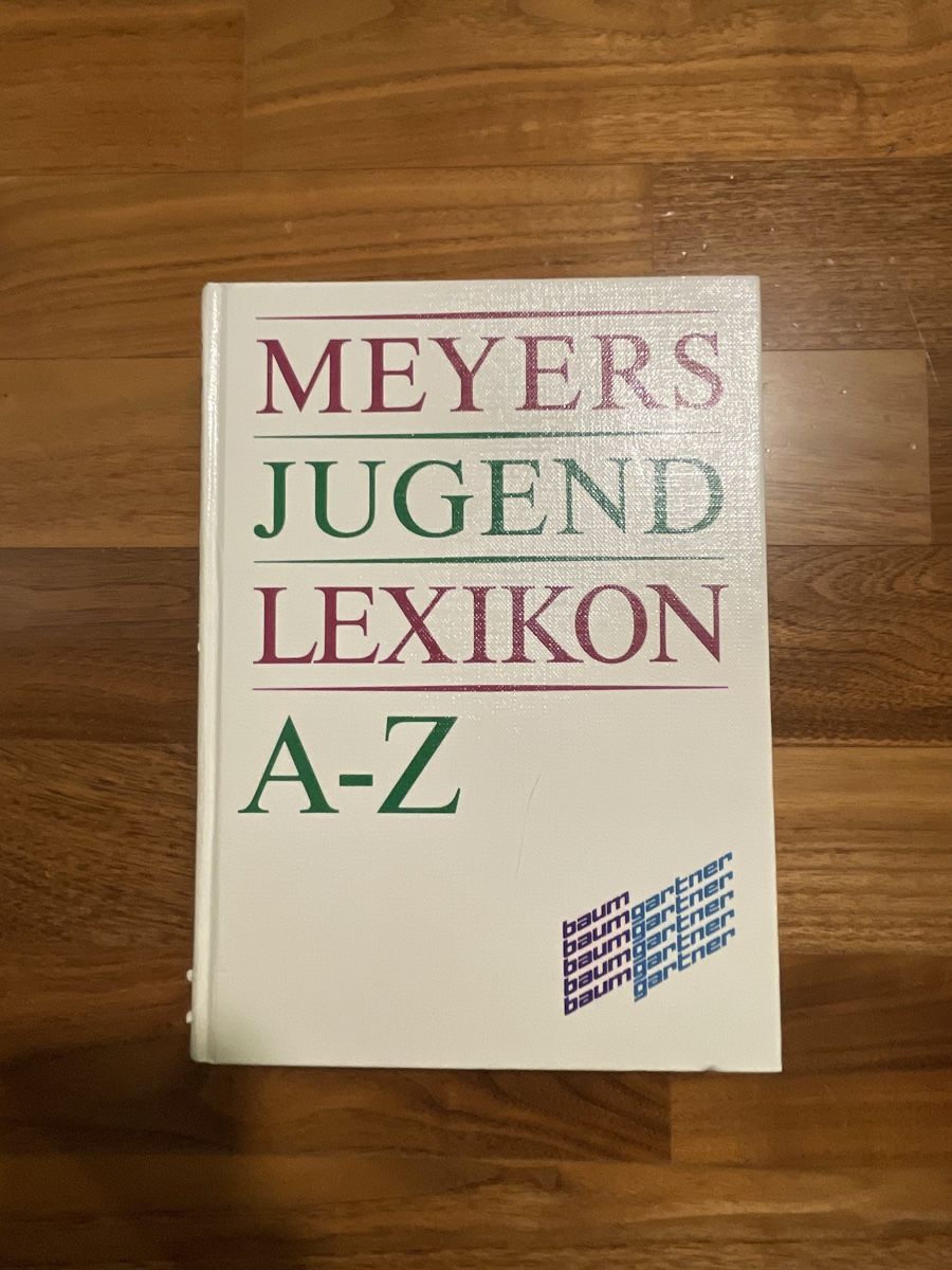 Libri: Meyers Jugend Lexikon A-Z – Nuovo (secondo la descrizione) da Luzern venduto da Nina055