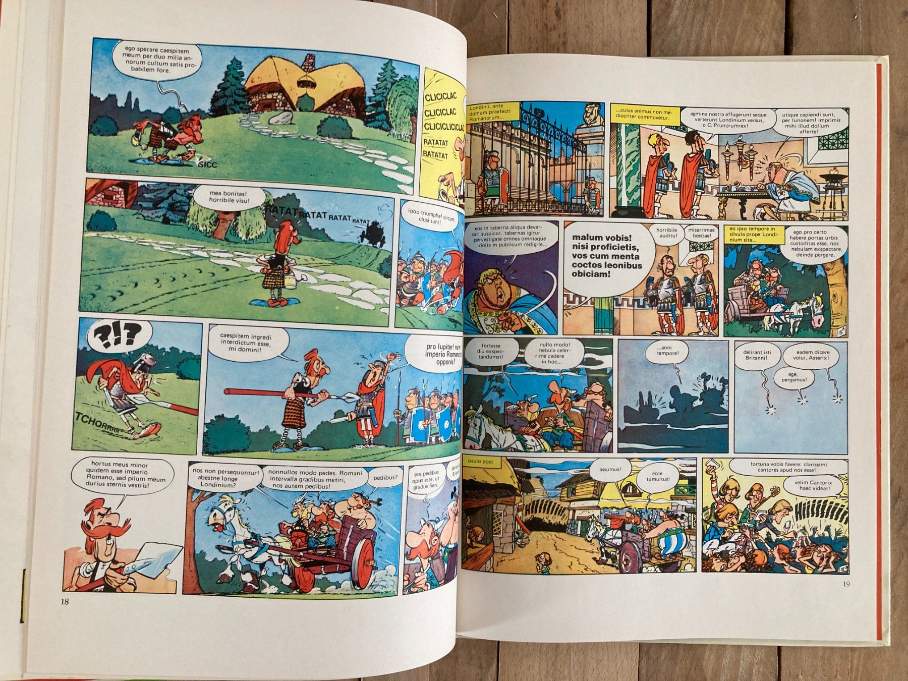 Fumetti: Asterix en latin-Apud Britannos – Usato da vaumarcus venduto da Nicolasorel 8