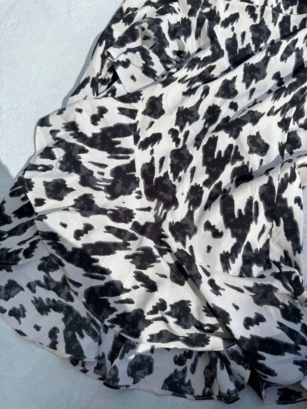 Shein Gonne: Jupe fluide 3/4 blanche avec motifs T.XS – Nuovo (secondo la descrizione) da Vandoeuvres venduto da Zoccoli11 2