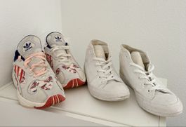 2er Sneaker Set Adidas & Converse (Gr. 41 und 41⅓)