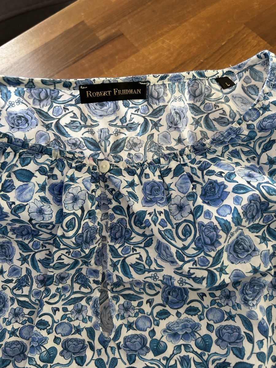 Robert Friedman Camicette: ROBERT FRIEDMAN Luxus Tunika-Bluse Gr.L – Nuovo (secondo la descrizione) da Balsthal venduto da LaLiLu77 1