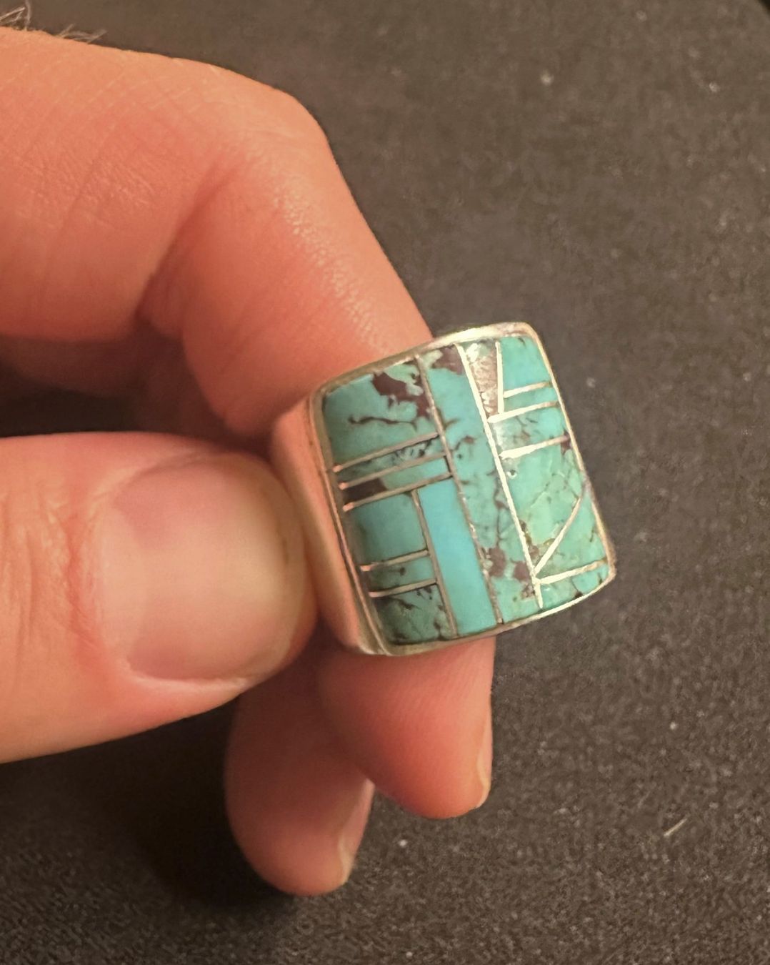Ringe: Navajo Indian Silver Handmade Ring – Gebraucht aus Genève von gvokiii