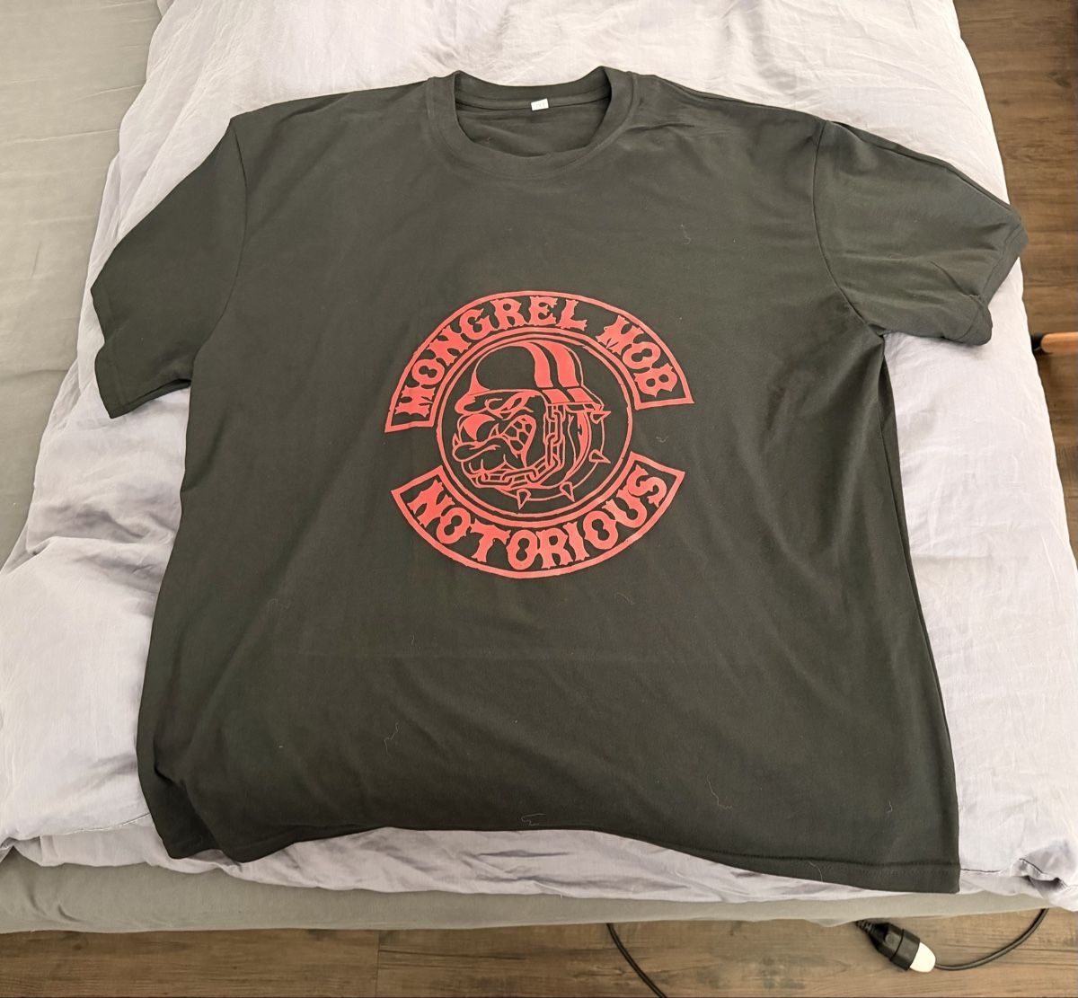 T-shirt: T-Shirt Mongrel Mob Notorious 4XL Neu – Nuovo (secondo la descrizione) da Bassersdorf venduto da sakura01 1