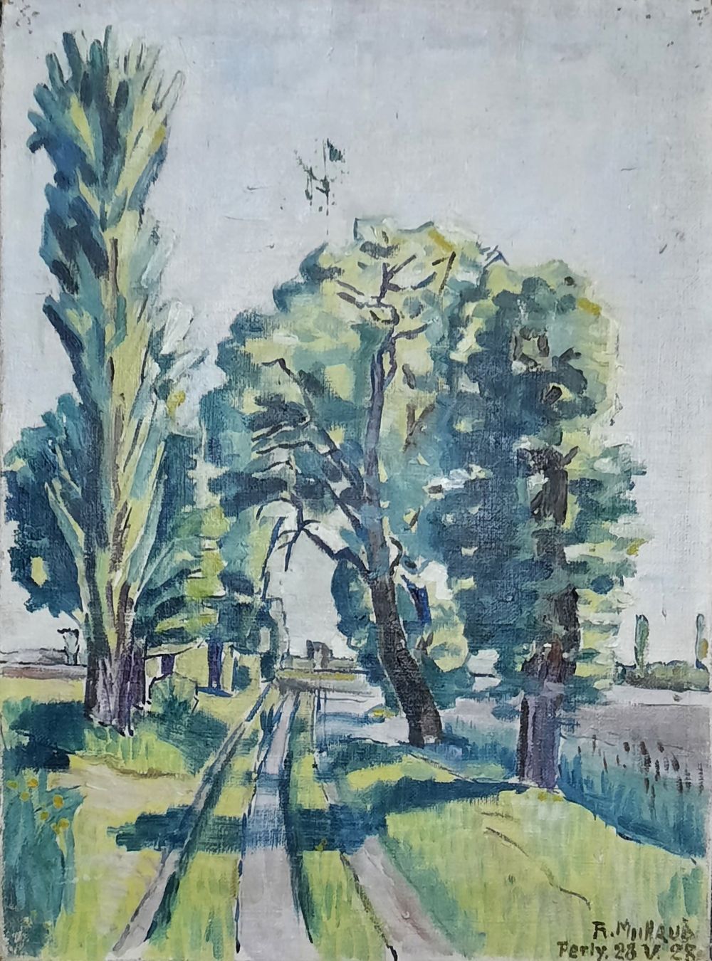 Dipinti: RENÉ  MICHAUD 1910 - 1998 – Usato da Genève venduto da Enigme8