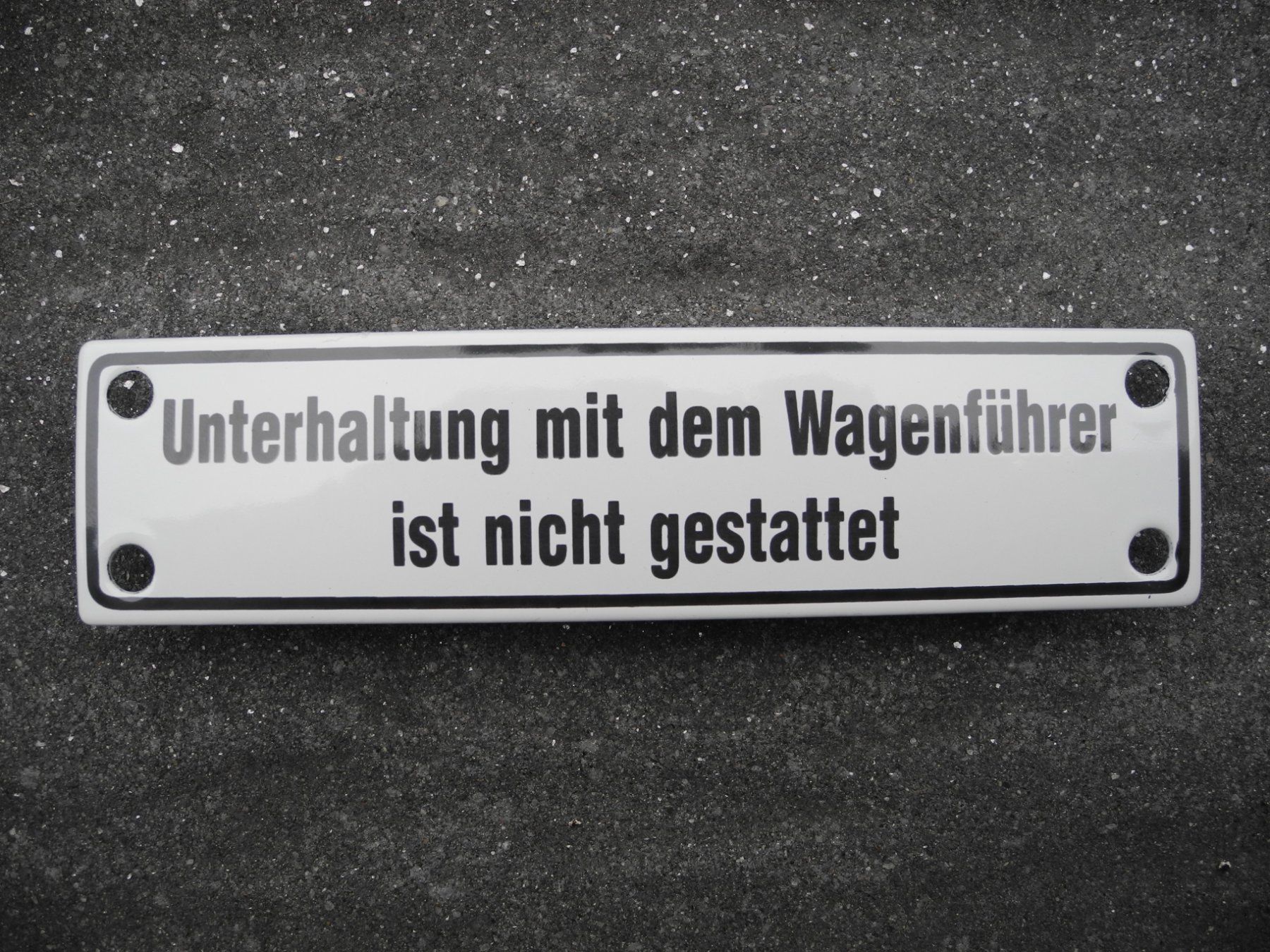 Ecriteaux: BAHNSCHILD – Neuf (Voir description) à Reinach AG par Huckleberrysix