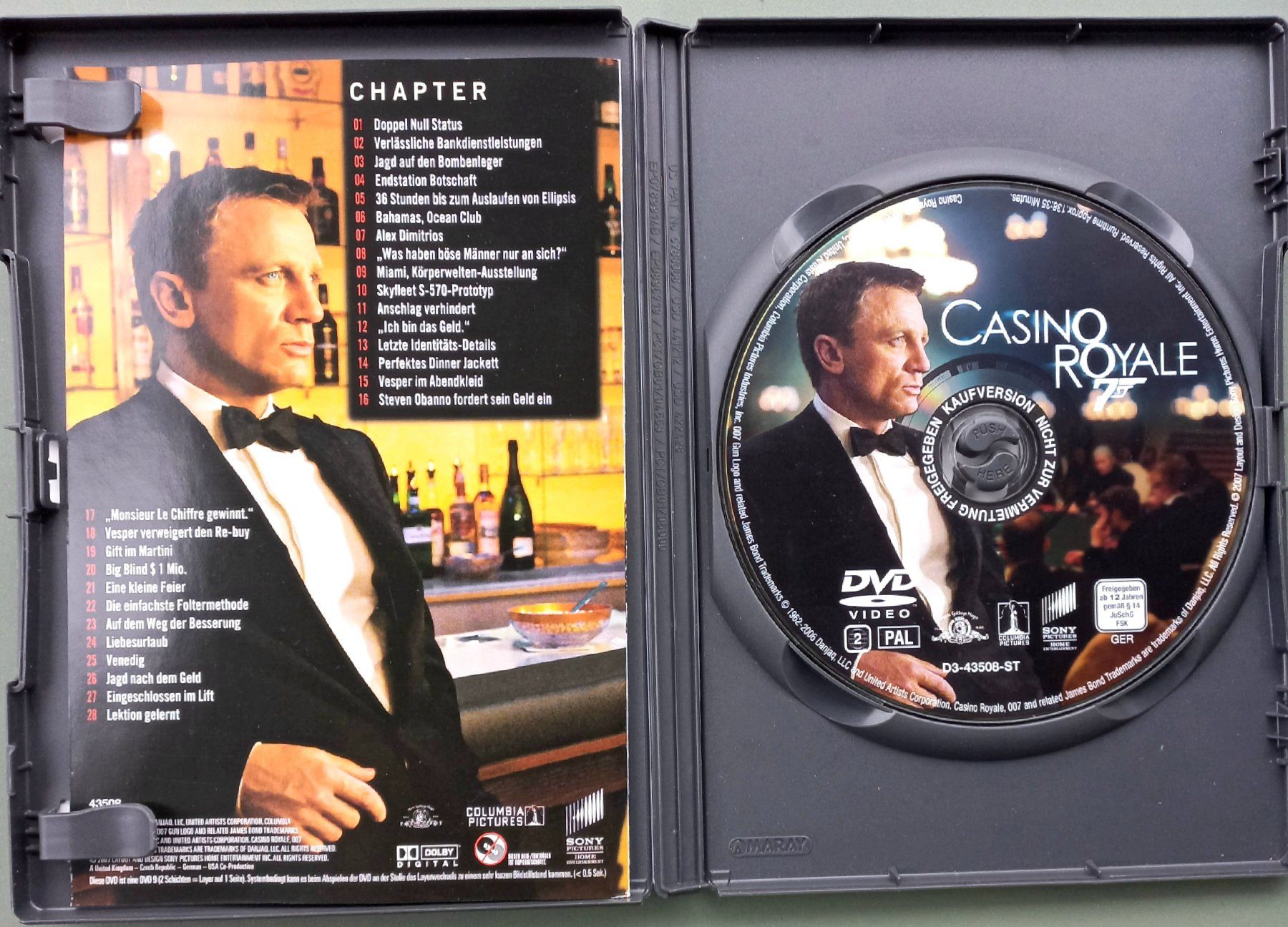 Tutti i DVDs: DVD D/E - James Bond - Casino Royale – Usato da Niederuzwil venduto da lubimaja 2