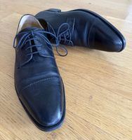 Navyboot Schuh Leder schwarz Grösse 44